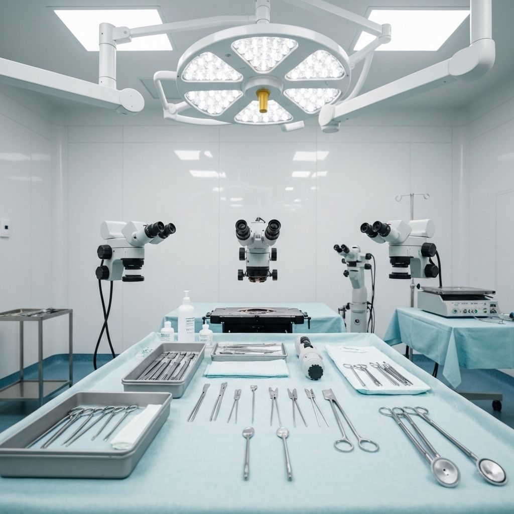 Medical supplies and surgical equipment